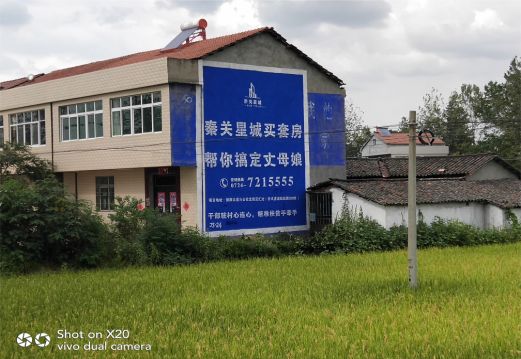 南丰决定墙体广告价格的因素有哪些?
