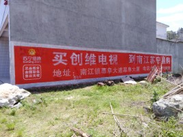 南丰墙体广告公司全面解决农村墙体广告痛点