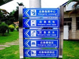 南丰标识导向系统设计需要掌握的四大元素