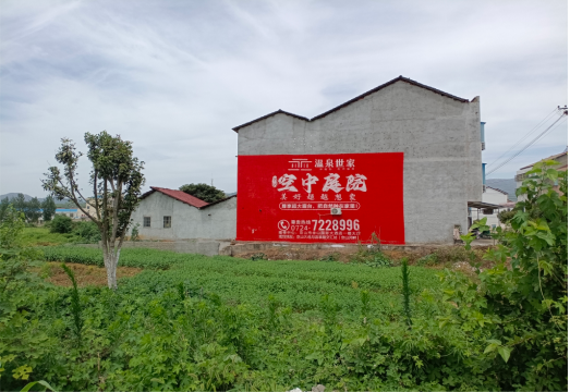 南丰做墙体广告的意义